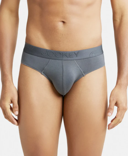 Tencel Micro Modal Cotton Elastane Solid Brief With Natural Stayfresh Properties IC24